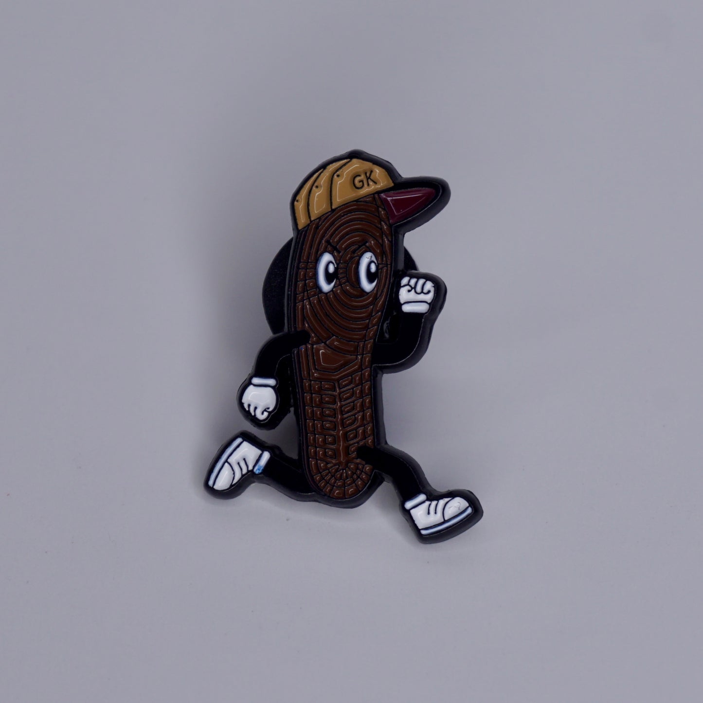 GK Sole Runner Pin "Mocha"