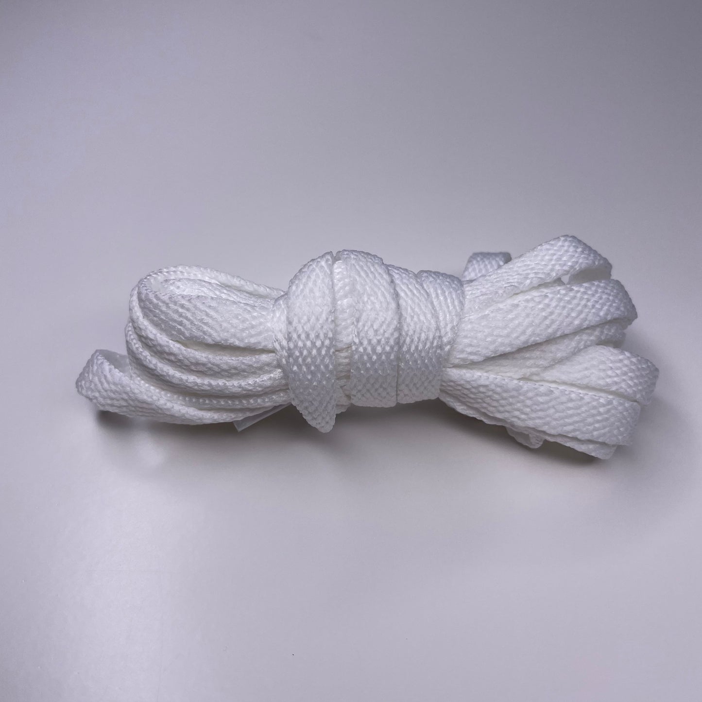 White Flat Laces