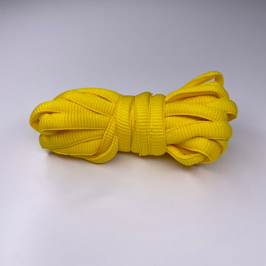 Yellow Oval SB Laces
