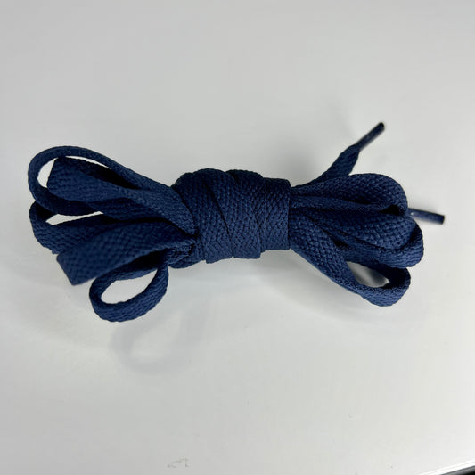 Navy Flat Laces