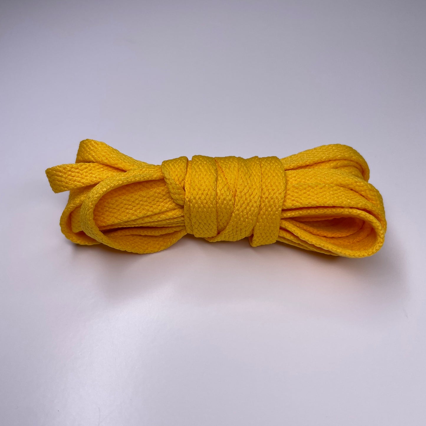 Golden Yellow Flat Laces